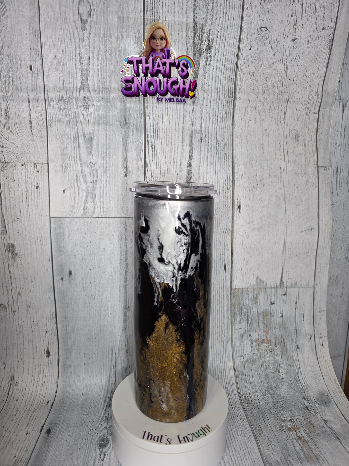20oz black sliver and gold melt