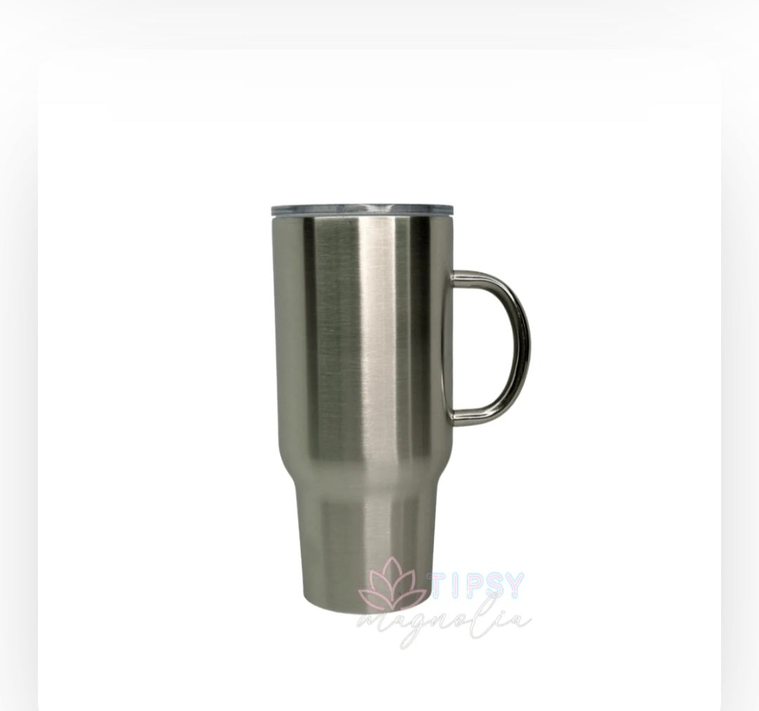 24oz traveler with screw on lid